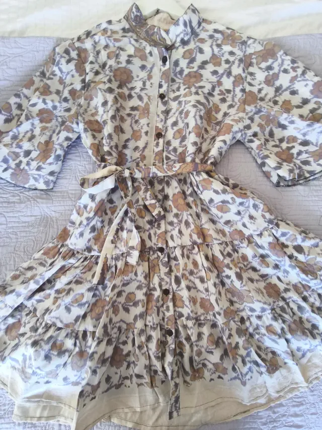 Vestido DINDIA floral talla S-L