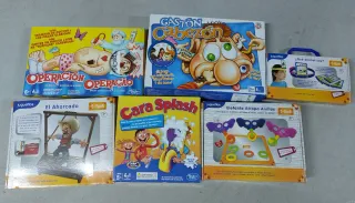 Lote de 6 juegos de mesa infantiles