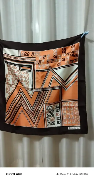 Foulard donna Pierre Cartier vintage