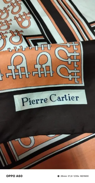 Foulard donna Pierre Cartier vintage
