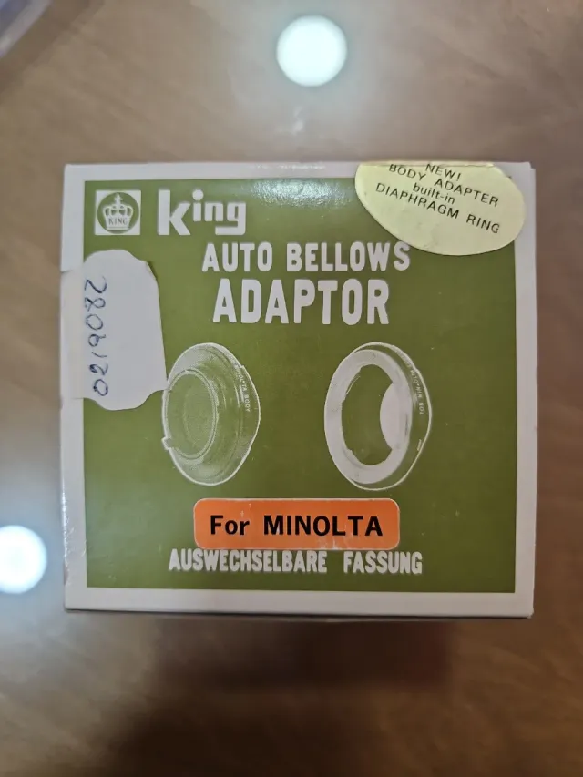 Adaptador King Auto Bellows para Minolta