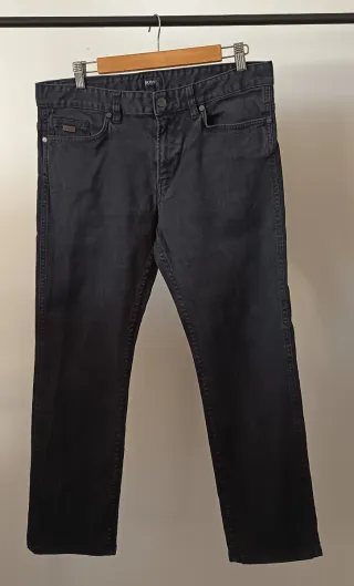 Vaqueros hombre Hugo Boss negros Talla L