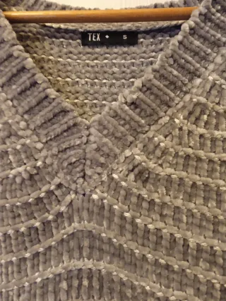 Jersey gris mujer talla S