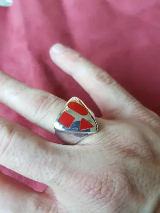 Anillo Plata 925 Diseño Único