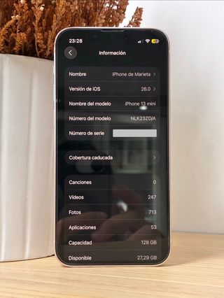 iPhone 13 Mini 128GB Rosa