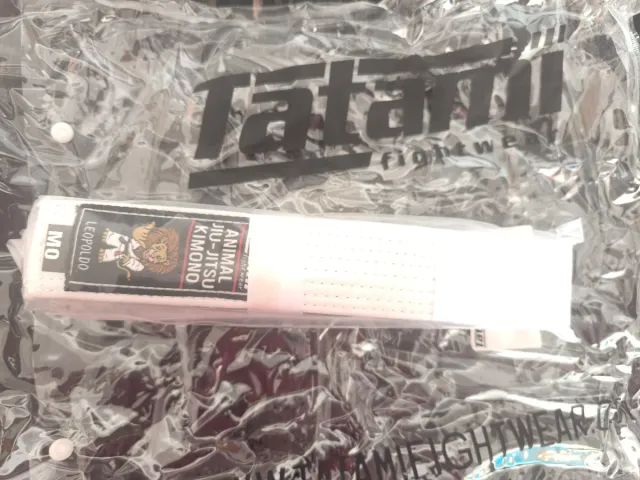 Cinturón Tatami Jiu Jitsu Infantil Blanco M0