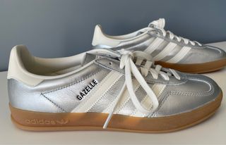 Zapatillas Adidas Gazelle Indoor Plata
