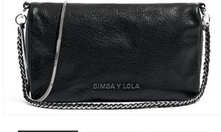 Bolso Bimba y Lola Piel Negro bandolera