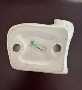 Portasapone Gatto Montemaggi Ceramica