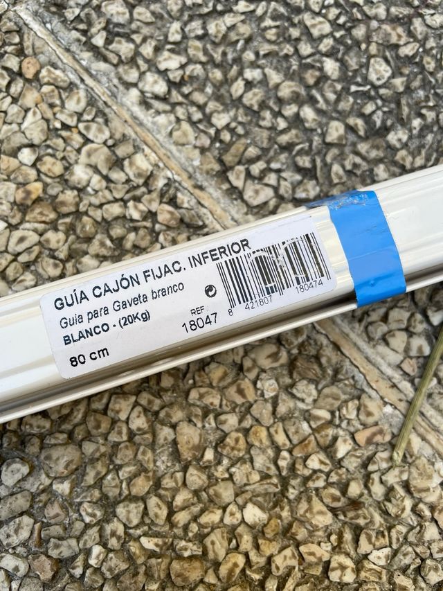 2 Guide per cassetto da 80 cm