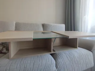 Mueble salón roble y blanco más comedor regalo