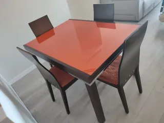 Mueble salón roble y blanco más comedor regalo