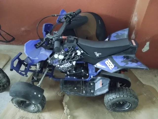 Mini Quad Pit Speed Azul