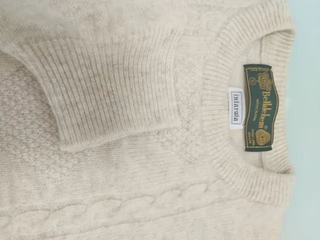 Jersey de lana con rombos