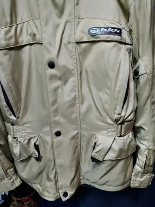 Chaqueta de moto invierno bks talla l