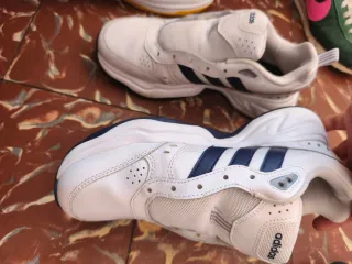 Zapatillas Adidas Hombre Talla 40.5 Gris/Blanco