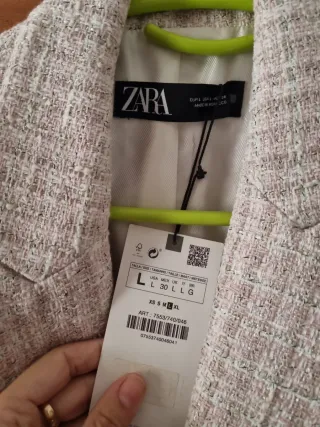 Americana Zara Beige y Rosa