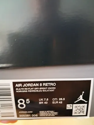 Nike Jordan 8 Aqua 2025