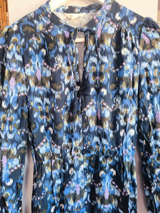 Vestido largo Springfield Talla XS