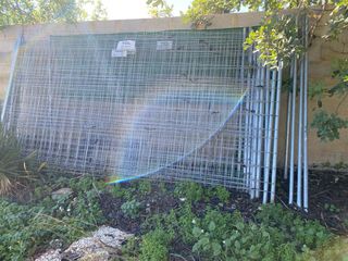 Vallas de obra metálicas unas 10 vallas