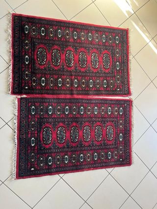 Coppia Scendiletto Persiani Lana