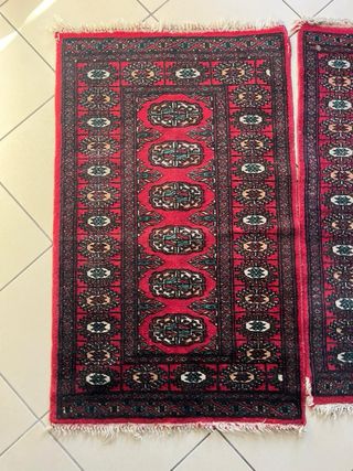 Coppia Scendiletto Persiani Lana