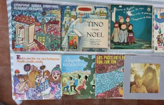 Lote Villancicos Navidad Vinilos