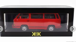 KK-Scale 1/18 VW T3 Multivan Minibus Rosso