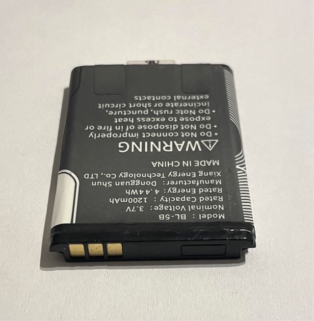 Batería Nokia BL-5B Li-ion20