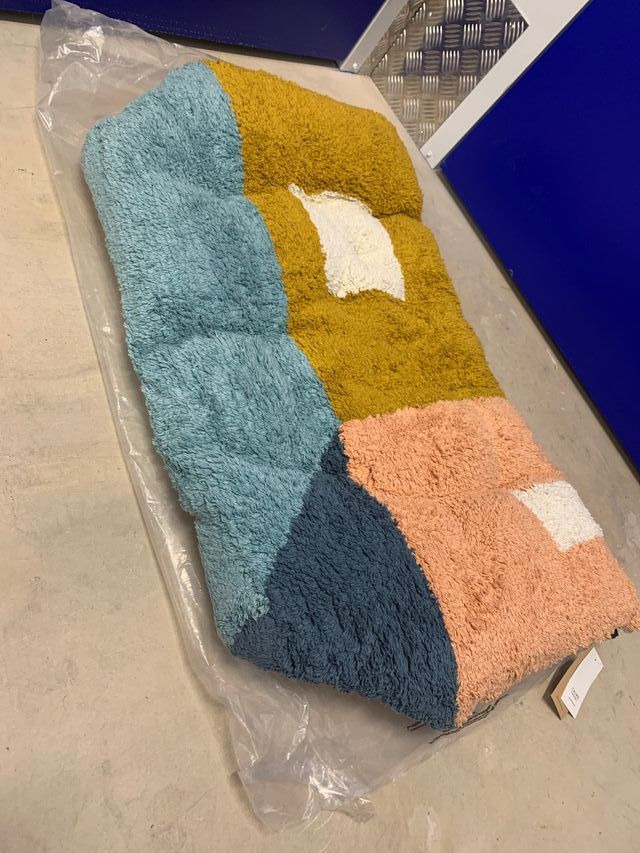 Cabecero(cojín de asiento) infantil casa acolchada