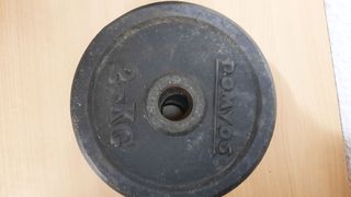 Mancuernas Domyos con discos