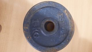 Mancuernas Domyos con discos