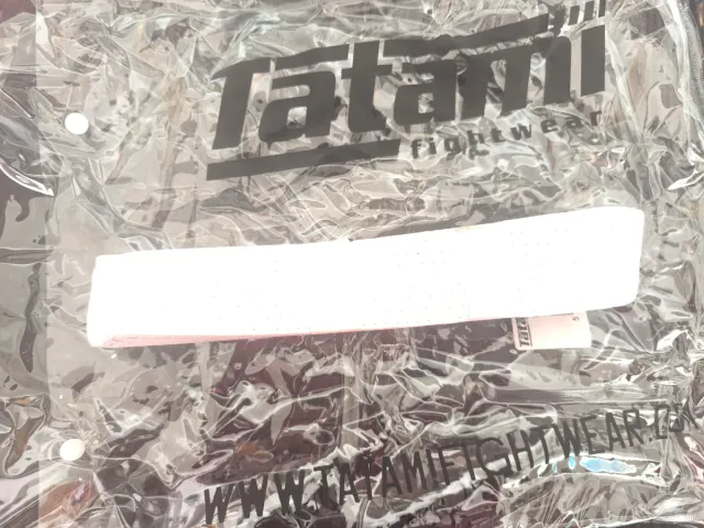 Cinturón Tatami Jiu Jitsu Infantil Blanco M0