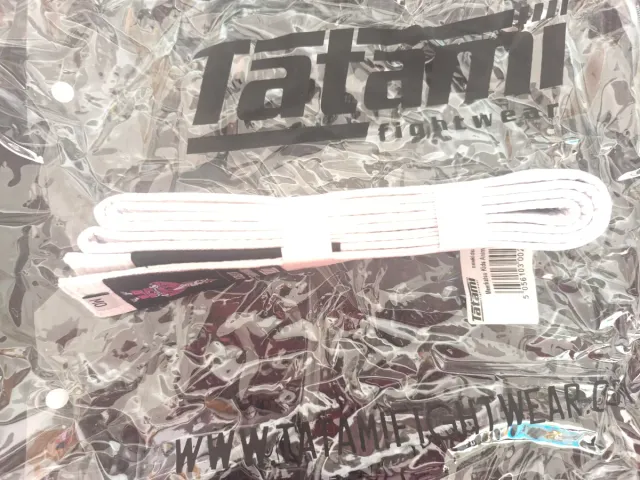 Cinturón Tatami Jiu Jitsu Infantil Blanco M0