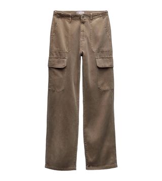 Pantalón cargo marrón