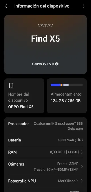 Cellulare OPPO Find X5 5G Bianco