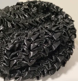 Tocado antiguo negro