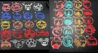 Bolas de Navidad Personalizadas con tu nombre