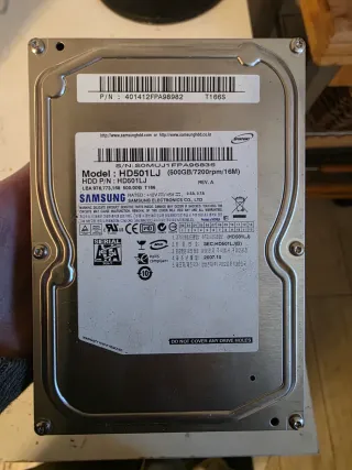 Hard disk HDD 500Gb Sata Samsung 3.5"