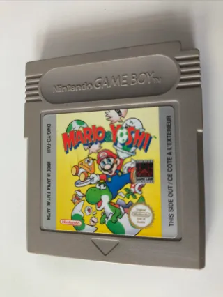 Juego Mario & Yoshi Nintendo Game boy pal