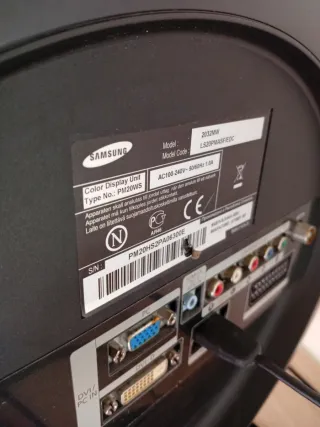 Monitor Samsung 20 TV