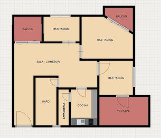 Ático en venta en Riera en Cornellà de Llobregat