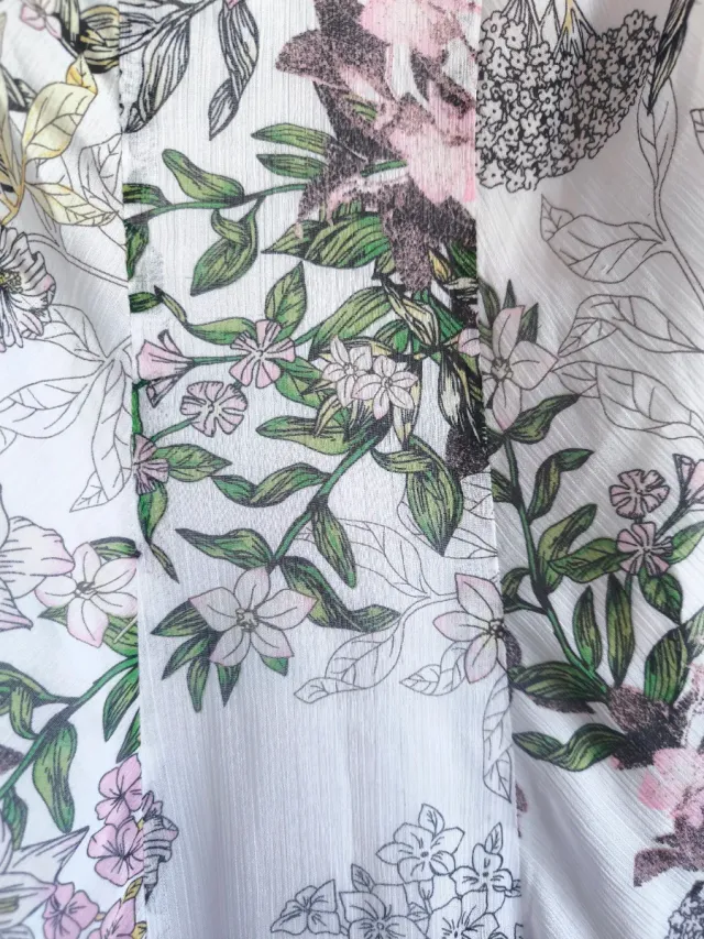 Vestido Guess Largo Estampado Talla S