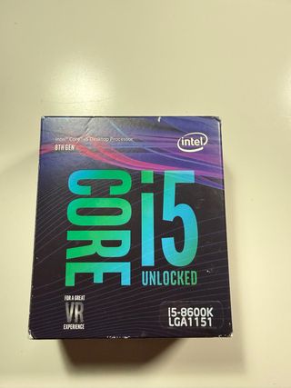 Procesador Intel Core i5-8600K LGA1151 8th Gen