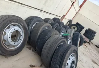 Ruedas de camión como nuevas