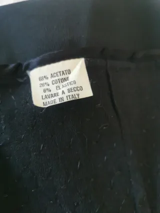 Tubino nero paillettes vintage anni 90