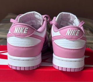 Nike Dunk Low Rosa y Blanco Talla 42