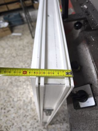 Ventana PVC Kömmerling 58x103,5 cm Nueva