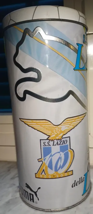 Contenitore Latta Maglia Lazio Centenario