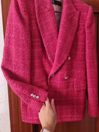 Americana Zara Rosa Tweed